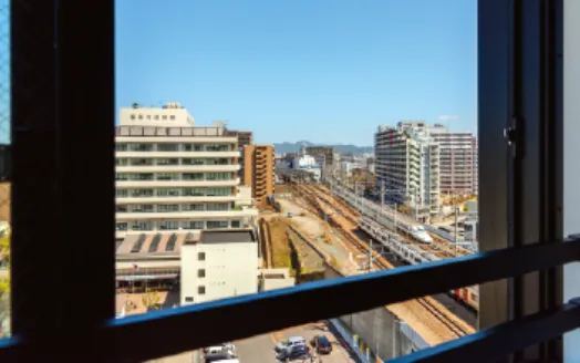 防音配慮にT-1サッシを採用