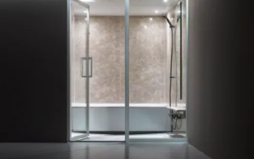 機能を納めた美しい額縁「リフレイムドア」