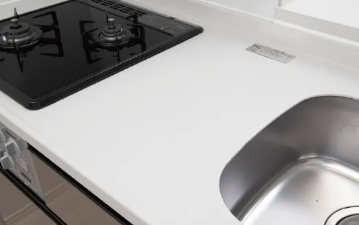 アクリル製人造大理石天板