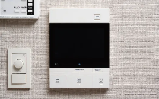 薄型モニター付インターホン